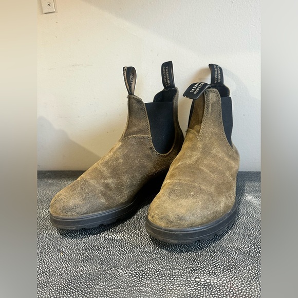 Blundstone Rustic Brown Leather Boots - Picture 4 of 9